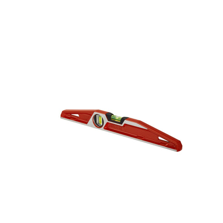 Niveau à bulle Facom rouge, outil de mesure précis pour la plomberie.