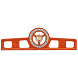 Niveau à bulle orange Stanley, outil de mesure précis pour plomberie et construction
