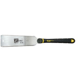 Scie japonaise Stanley FatMax, couleur noire et argent, manche ergonomique