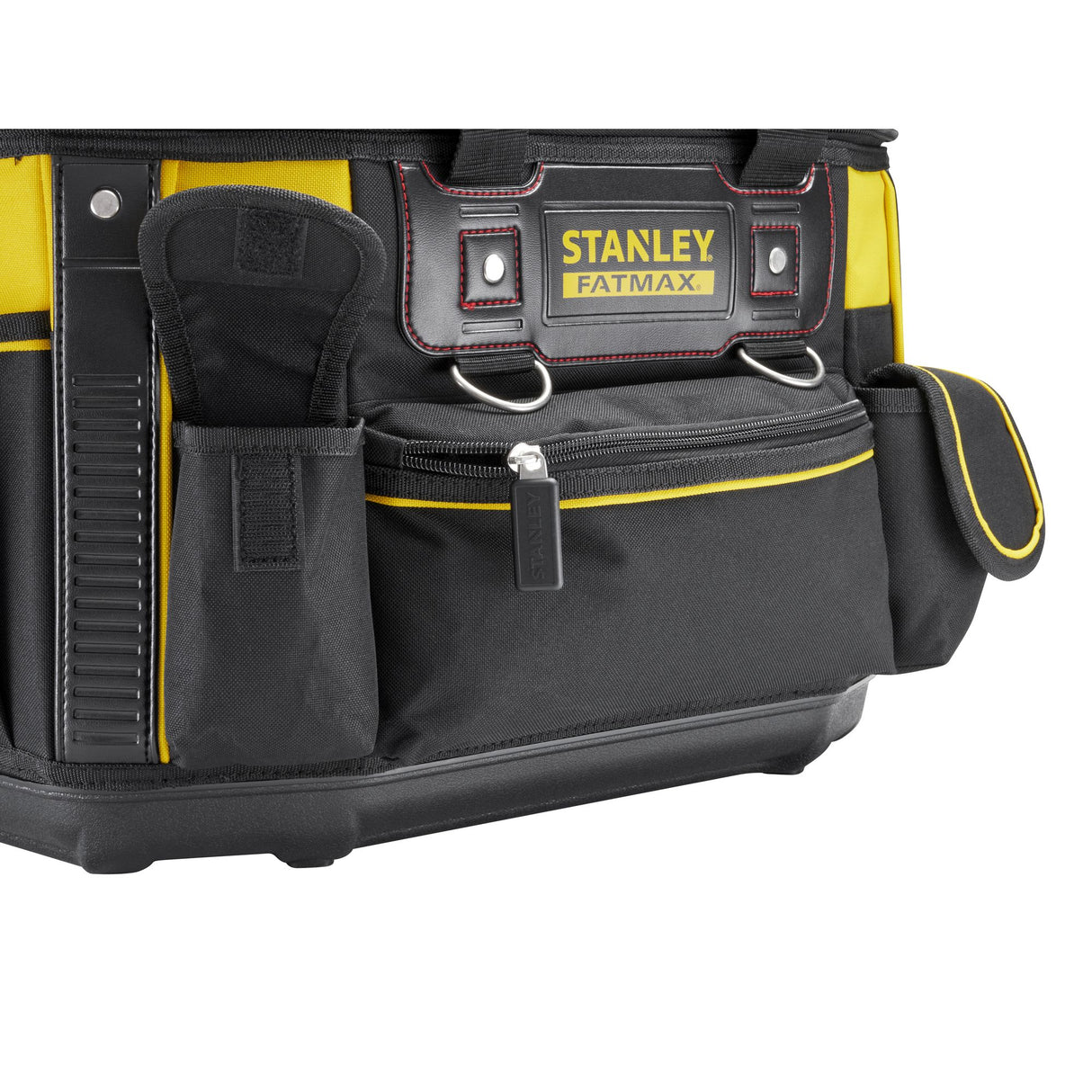 Sac à outils Stanley Fatmax, noir et jaune, avec poches extérieures et fermeture éclair