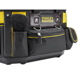 Sac à outils Stanley Fatmax, noir et jaune, avec poches extérieures et fermeture éclair