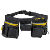 Ceinture porte-outils Stanley, noire et jaune, avec poches multiples pour outils
