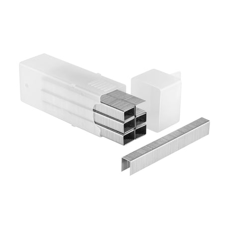 Agrafes Facom, consommable de bureau, couleur argentée, présentées en boîte plastique