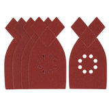 Abrasifs de ponçage Facom, feuilles triangulaires rouges pour outils électriques