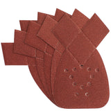 Abrasif de ponçage Facom, type feuille multi-trous, couleur marron.