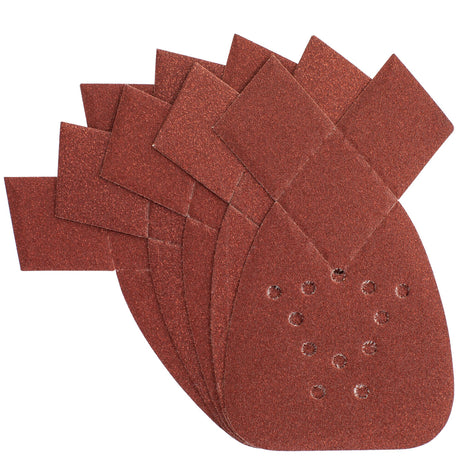 Abrasif de ponçage Facom, type feuille multi-trous, couleur marron.