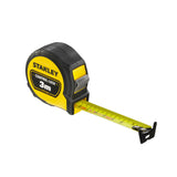 Mètre ruban Stanley, outil de mesure, jaune et noir, 3 mètres