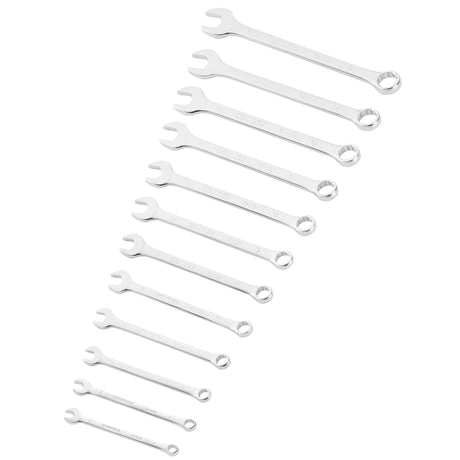 Jeu de clés mixtes Stanley argentées, outil de bricolage en métal, marque visible