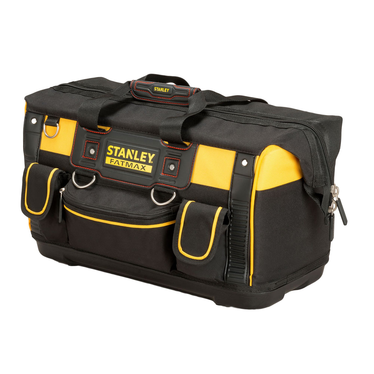 Sac à outils Stanley FatMax, sacoche de rangement noire et jaune, outil professionnel