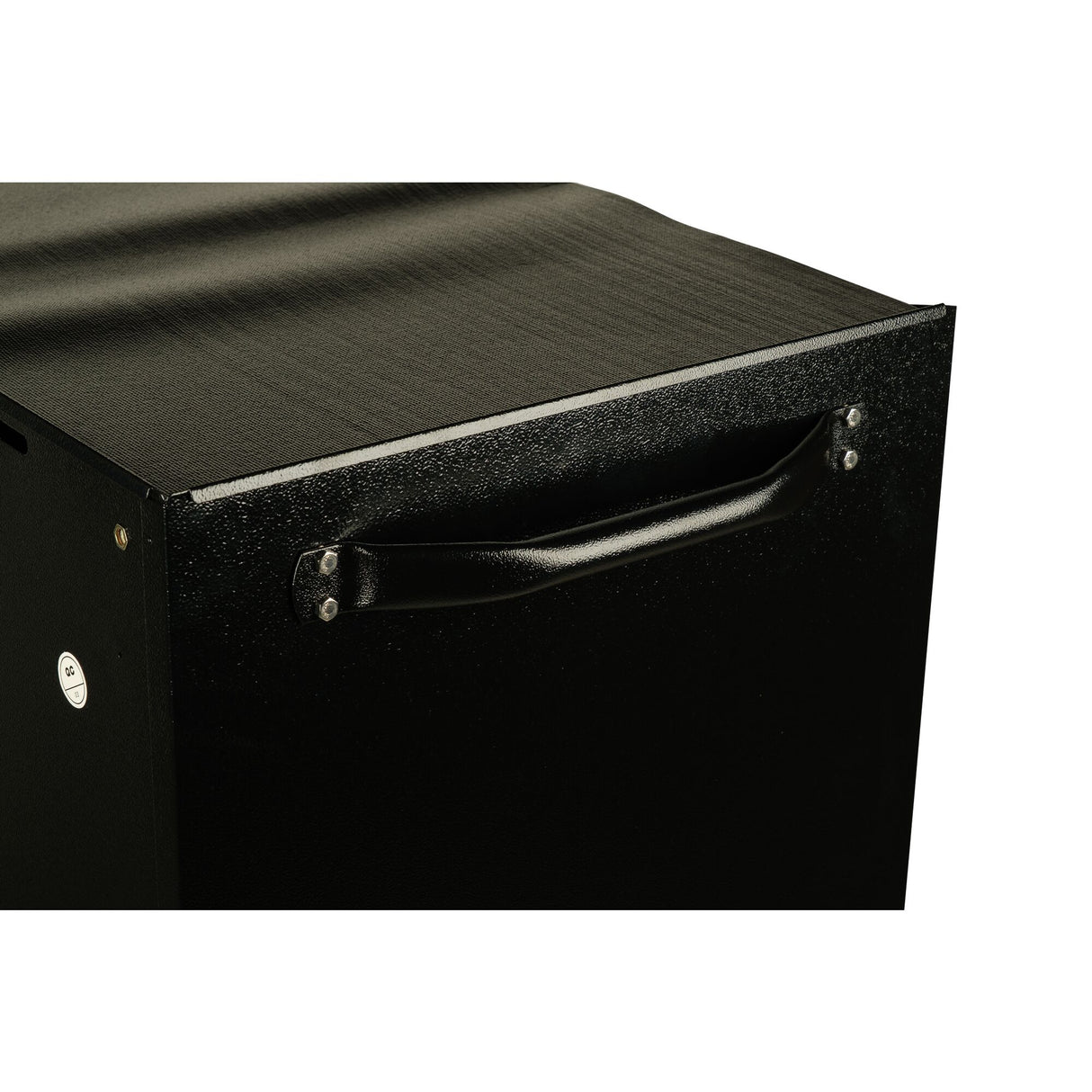Facom servante d’atelier noire avec poignée, mobilier d’atelier acier noir