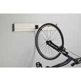 Support mural vélo blanc, marque Corda, type rangement mural, couleur blanc et gris.