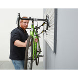 Support mural vélo Stanley, rangement pour vélo vert, couleur noire et argent