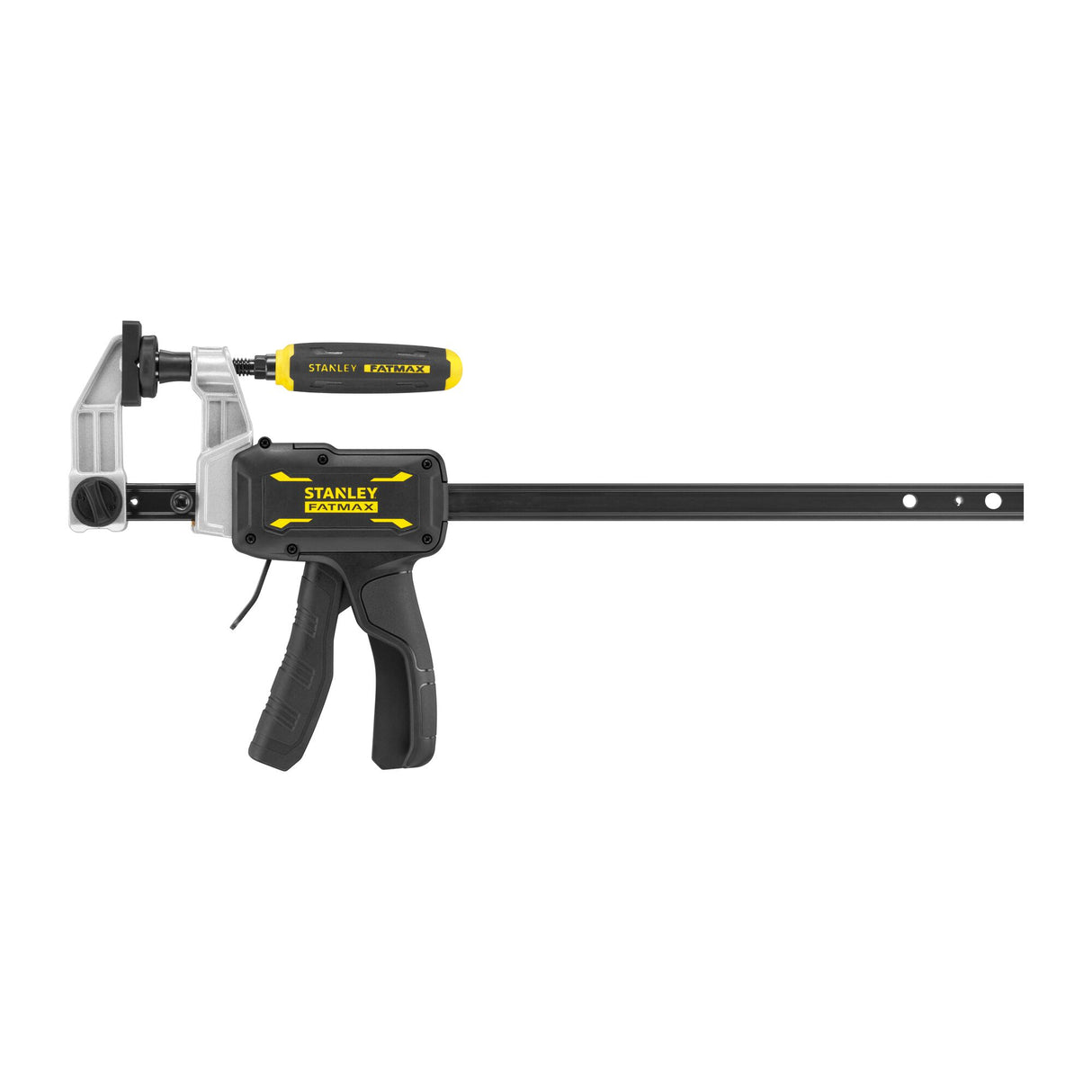 Serre-joint Stanley Fatmax noir et jaune, outil de serrage manuel robuste