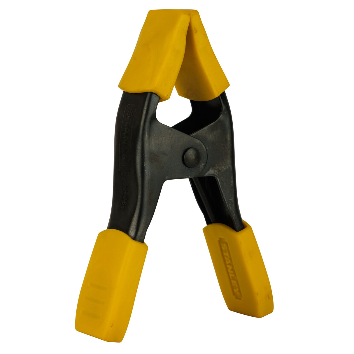 Pince serre-joint Stanley noire et jaune, outillage de bricolage, couleur jaune