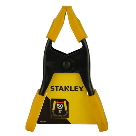 Pince de serrage Stanley, outillage, couleur jaune et noir, ouverture 50 mm