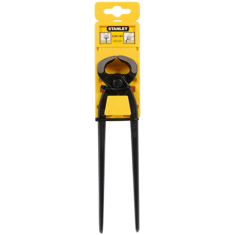 Pince à béton noire Stanley, outillage professionnel, emballage jaune