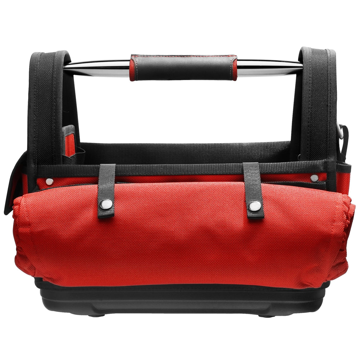 Sac à outils Facom, type sacoche ouverte, couleur rouge et noir