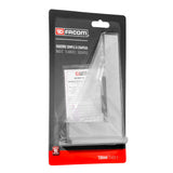 Équerre simple Facom en acier gris, outil de mesure pour le traçage, 150 mm.