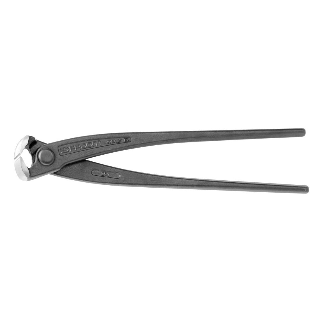 Tenaille Facom noire, outil main multifonction, type pinces coupantes.