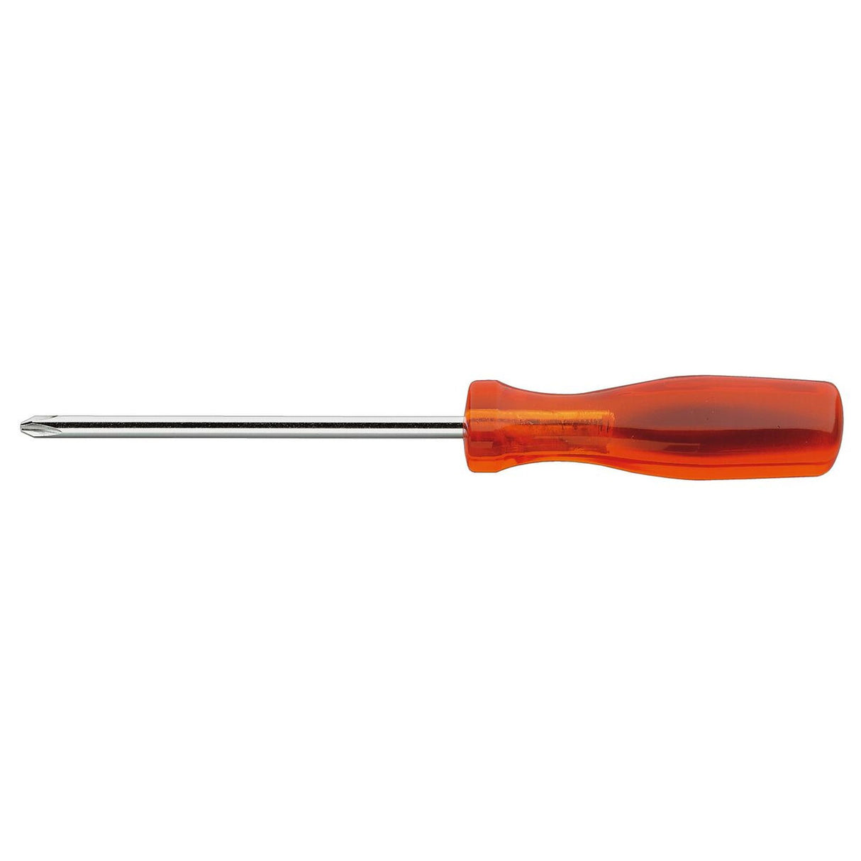 Tournevis cruciforme Facom manche orange, outil de bricolage polyvalent.
