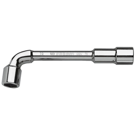 clé à pipe Facom chromée argentée, outil de plomberie et mécanique