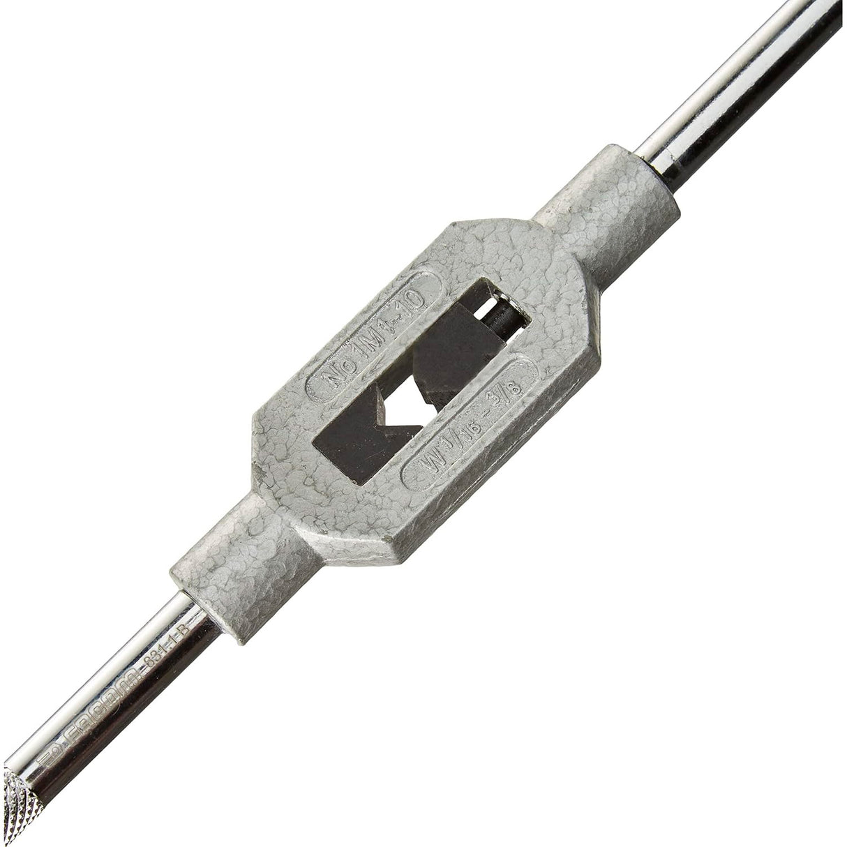 Porte filière Facom, outil à fileter argenté, acier, pour plomberie et outillage.