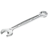 Clé mixte Facom argentée, outil de 15 mm pour plomberie et outillage professionnel.