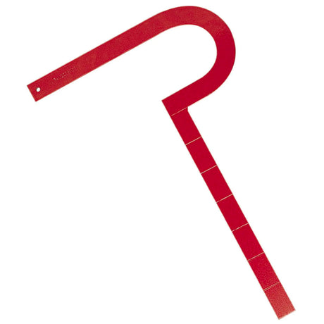 Équerre Facom, outil de traçage rouge, outil de plomberie professionnel