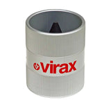 Ébavureur de tuyau Virax couleur argent, outil de plomberie professionnel
