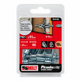 Molly 10 Chevilles métalliques à expansion Ø 5 x 50 mm avec vis M5 - Mister PRO