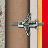 Molly 10 Chevilles métalliques à expansion Ø 5 x 75 mm avec vis M5 - Mister PRO