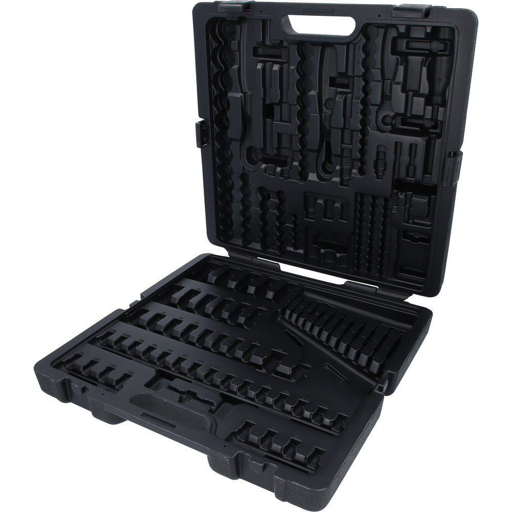 Coffret de douilles CHROME plus 1/4''+3/8''+1/2'', 216 pièces