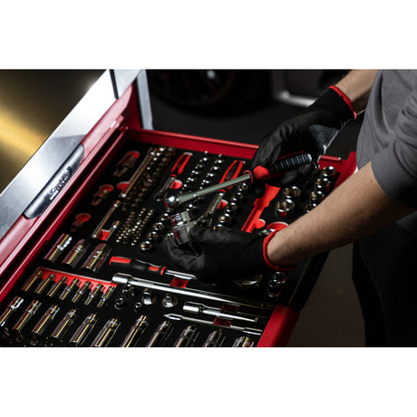Module douilles et access. 1/4'' -3/8'' -1/2'', 175 pièces - Mister PRO