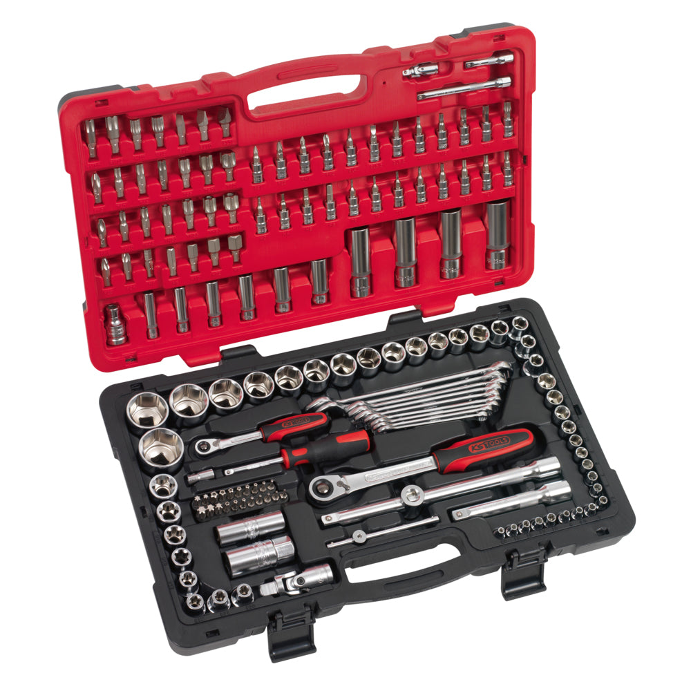 Coffret douilles et accessoires ULTIMATE 1/4'' -1/2'', 151 pièces