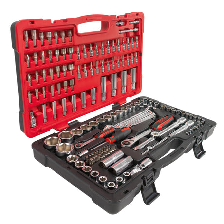 Coffret douilles et accessoires ULTIMATE 1/4'' -1/2'', 151 pièces - Mister PRO