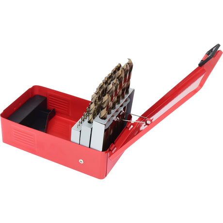 Coffret de 25 forets HSS-Co au cobalt, Ø1,0-13,0 mm - Mister PRO
