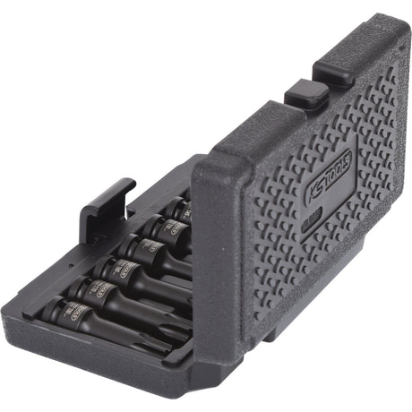 Jeu 8 douilles tournevis chocs longues TORX 1/2'', T30 à T80 - Mister PRO