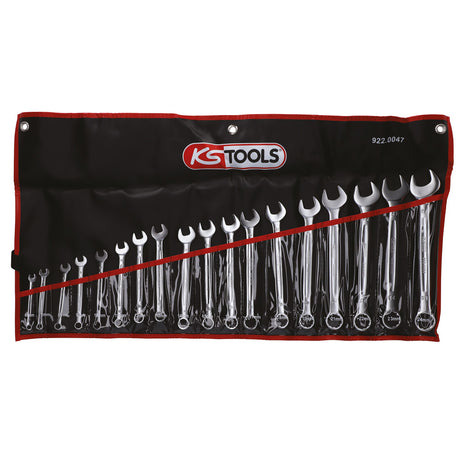 Trousse de 18 clés mixtes métriques, 6 à 24 mm - Mister PRO