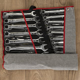 Trousse de 25 clés mixtes métriques, 6 à 34 mm