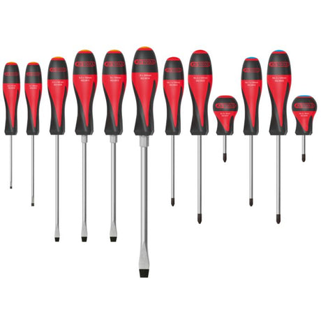 Jeu de 12 tournevis ULTIMATE, Fente - PH - PZ - Mister PRO