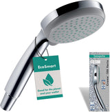 Douchette Hansgrohe Croma 100 Vario, chromée, pommeau de douche design moderne.