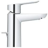 Robinet mitigeur Grohe, chromé, design moderne, pour lavabo salle de bain