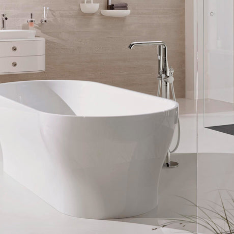 Mitigeur Essence Bain/Douche au sol pour baignoire îlot - Mister PRO