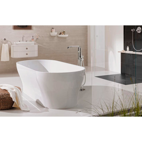 Mitigeur Essence Bain/Douche au sol pour baignoire îlot - Mister PRO