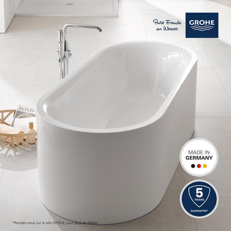 Mitigeur Essence Bain/Douche au sol pour baignoire îlot - Mister PRO