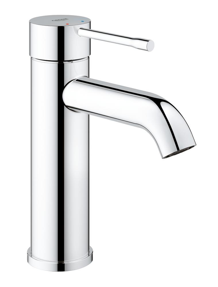 Mitigeur de lavabo Grohe, robinet de salle de bain couleur chromée, style moderne