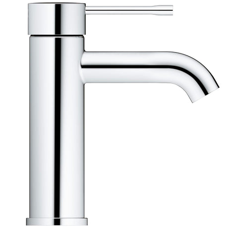 Mitigeur Grohe, robinet salle de bain, chromé, design moderne.