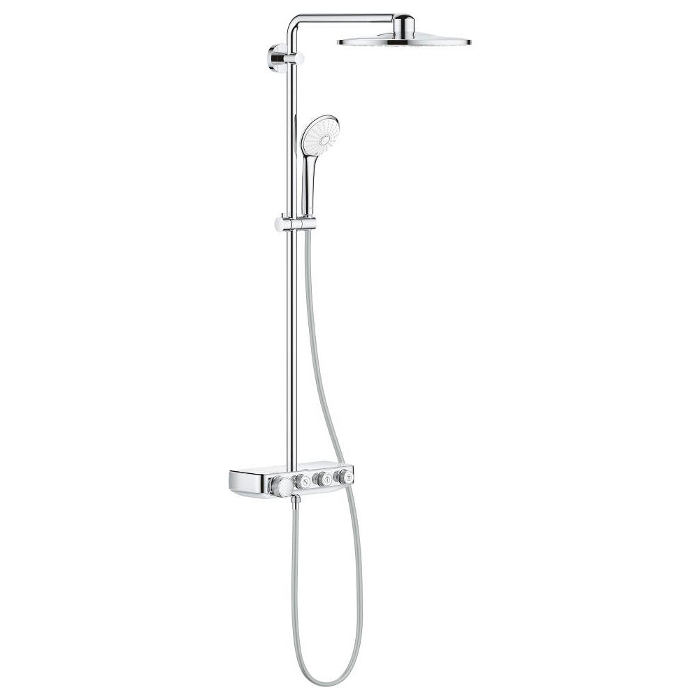 Colonne de douche Grohe, type thermostatique, couleur chromée brillante