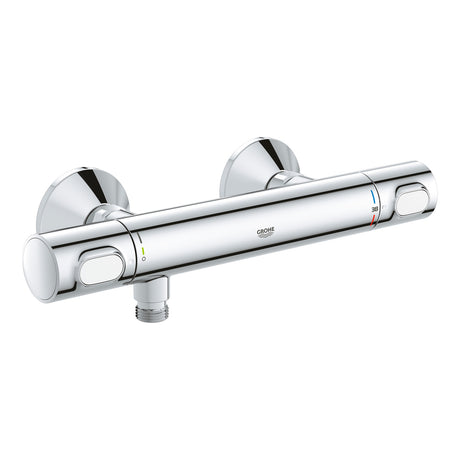 Mitigeur thermostatique Grohe, robinet de douche, couleur chrome brillant