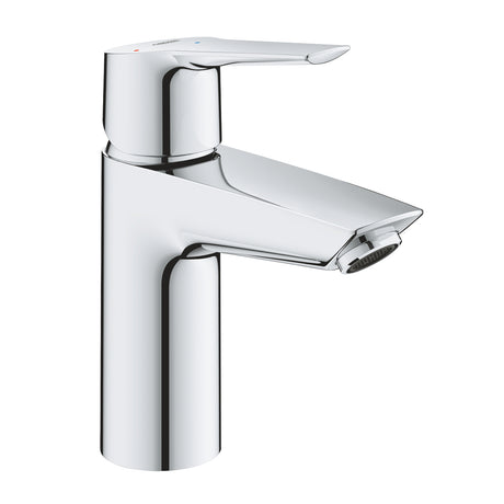 Mitigeur Grohe, robinet salle de bain, couleur chrome, design moderne.